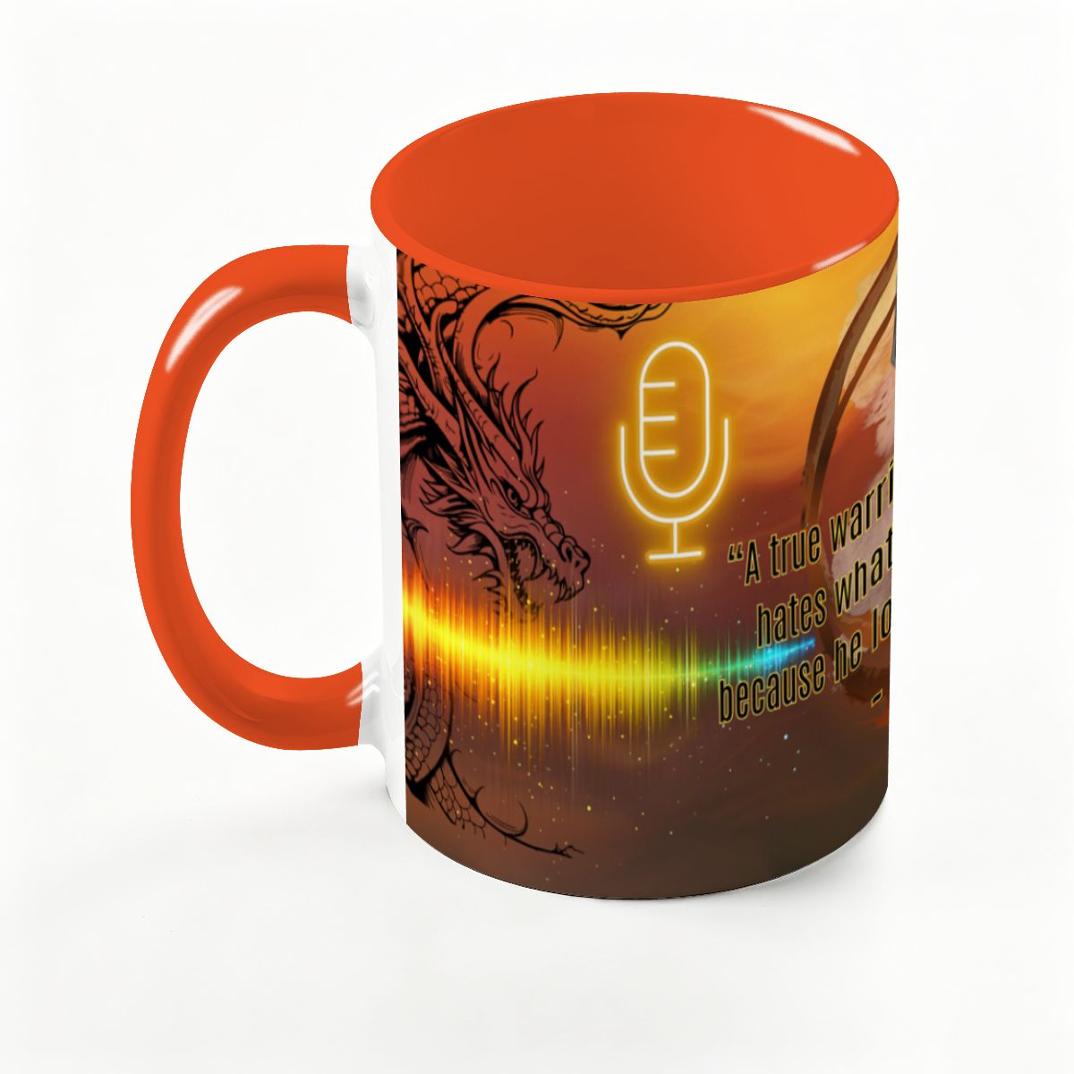 Large Colorful Mug (15oz) (Made in USA)