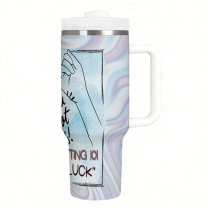 40oz Tumbler with Handle and Straw (Made in USA)