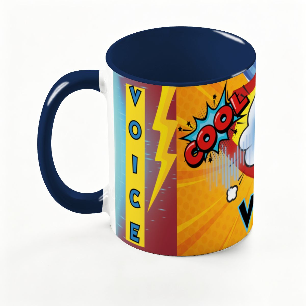 Large Colorful Mug (15oz) (Made in USA)