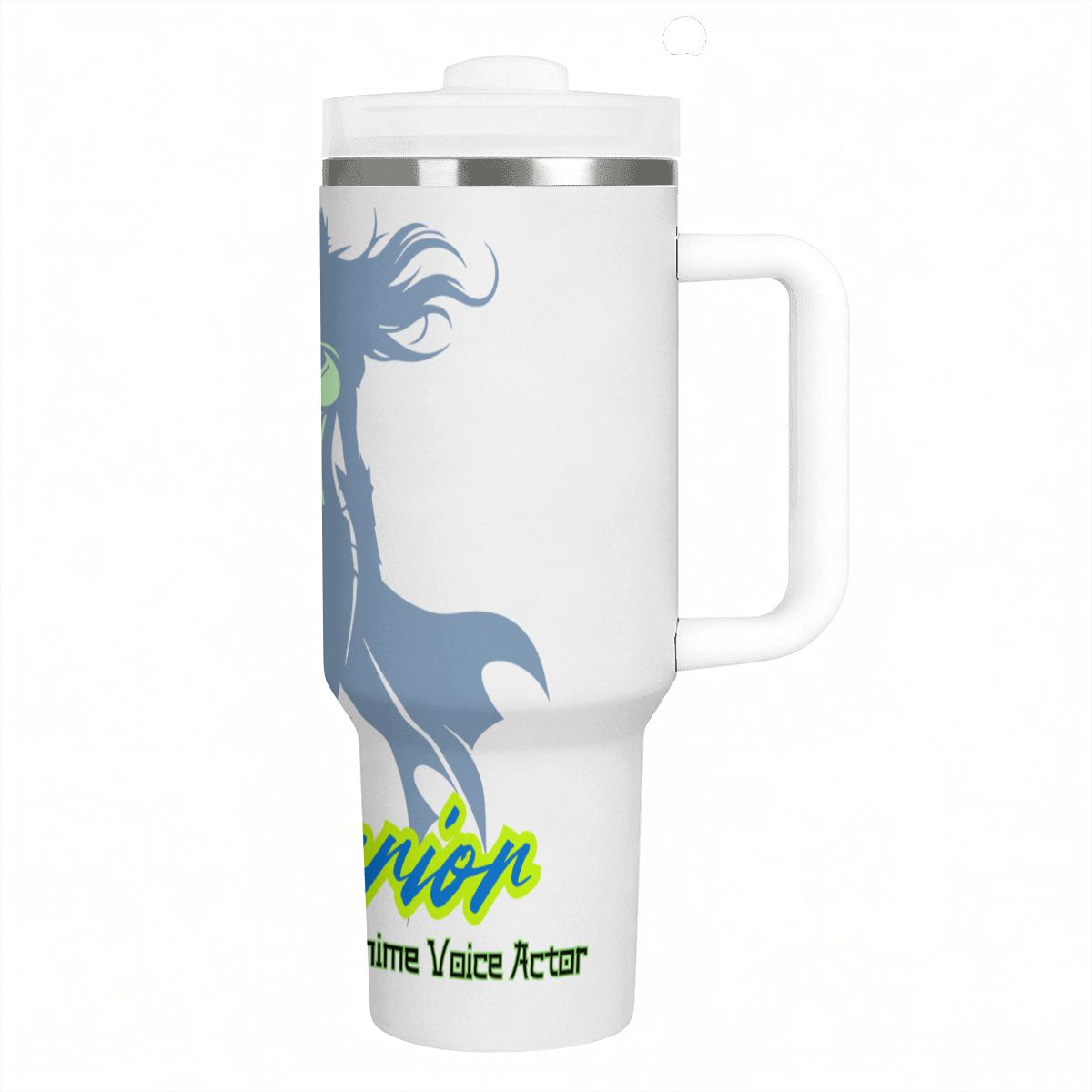 40oz Tumbler with Handle and Straw (Made in USA)