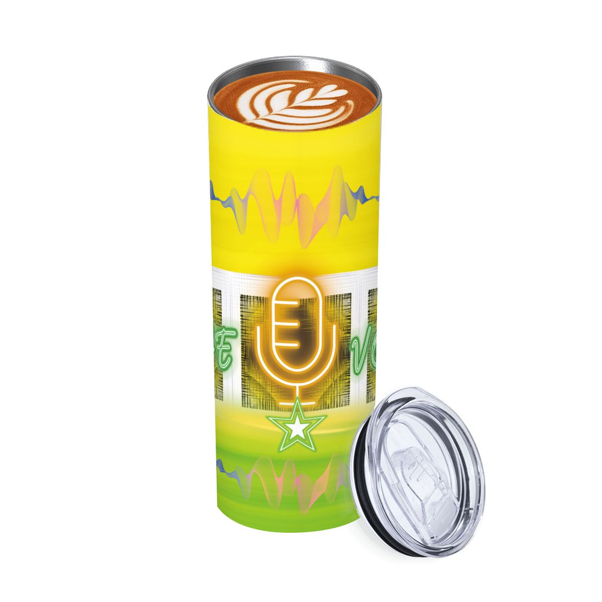 20oz Straight Stainless Steel Tumbler with Straw（Made in USA)