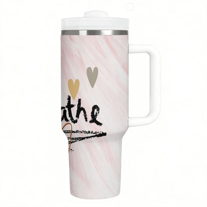 40oz Tumbler with Handle and Straw (Made in USA)
