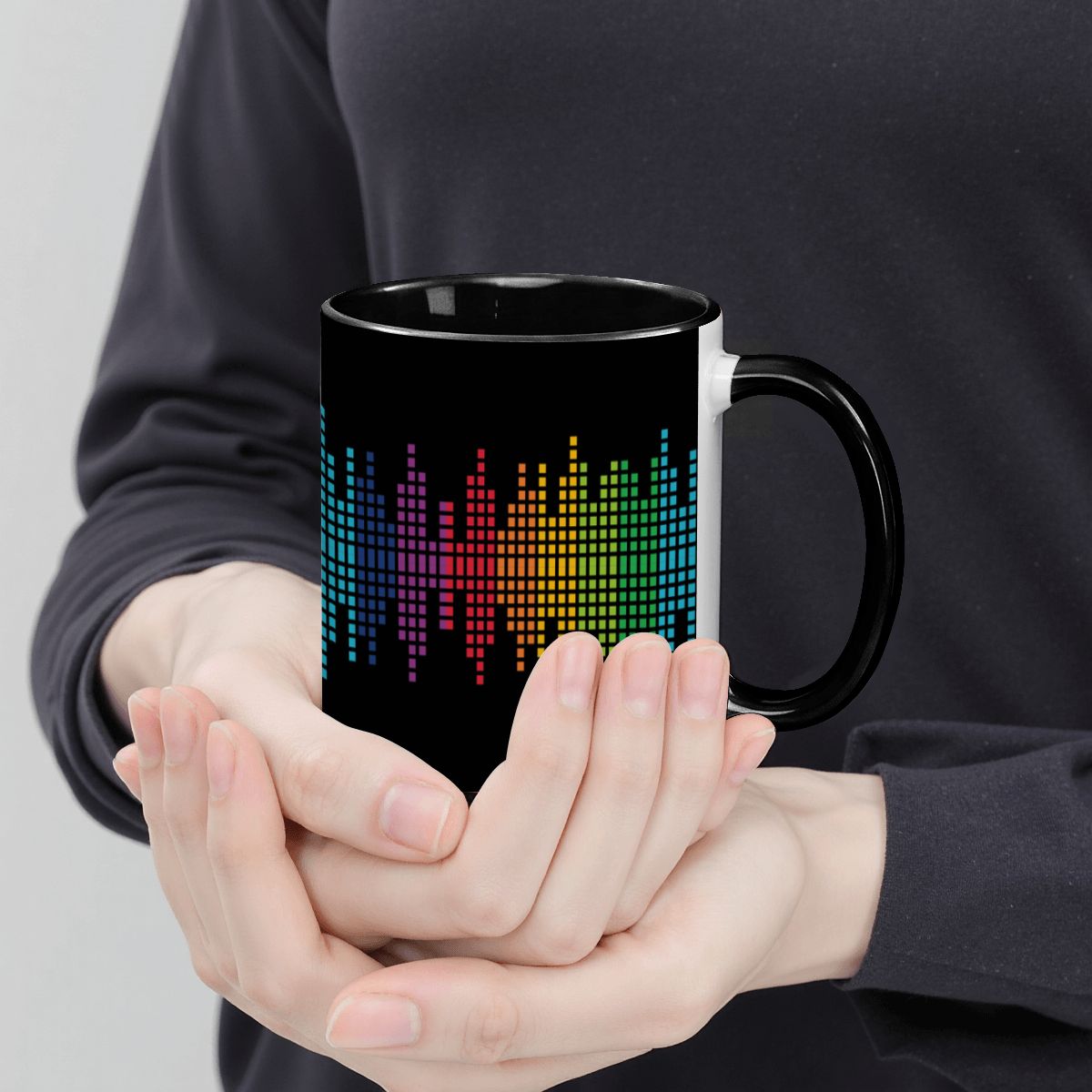 Large Colorful Mug (15oz) (Made in USA)