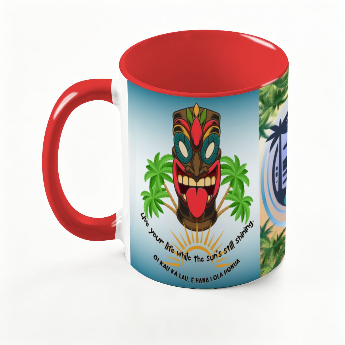 Large Colorful Mug (15oz) (Made in USA)