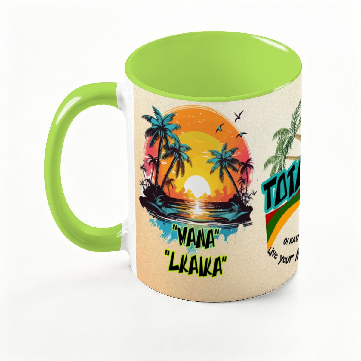 Large Colorful Mug (15oz) (Made in USA)