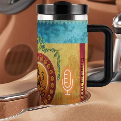 40oz Tumbler with Handle and Straw (Made in USA)