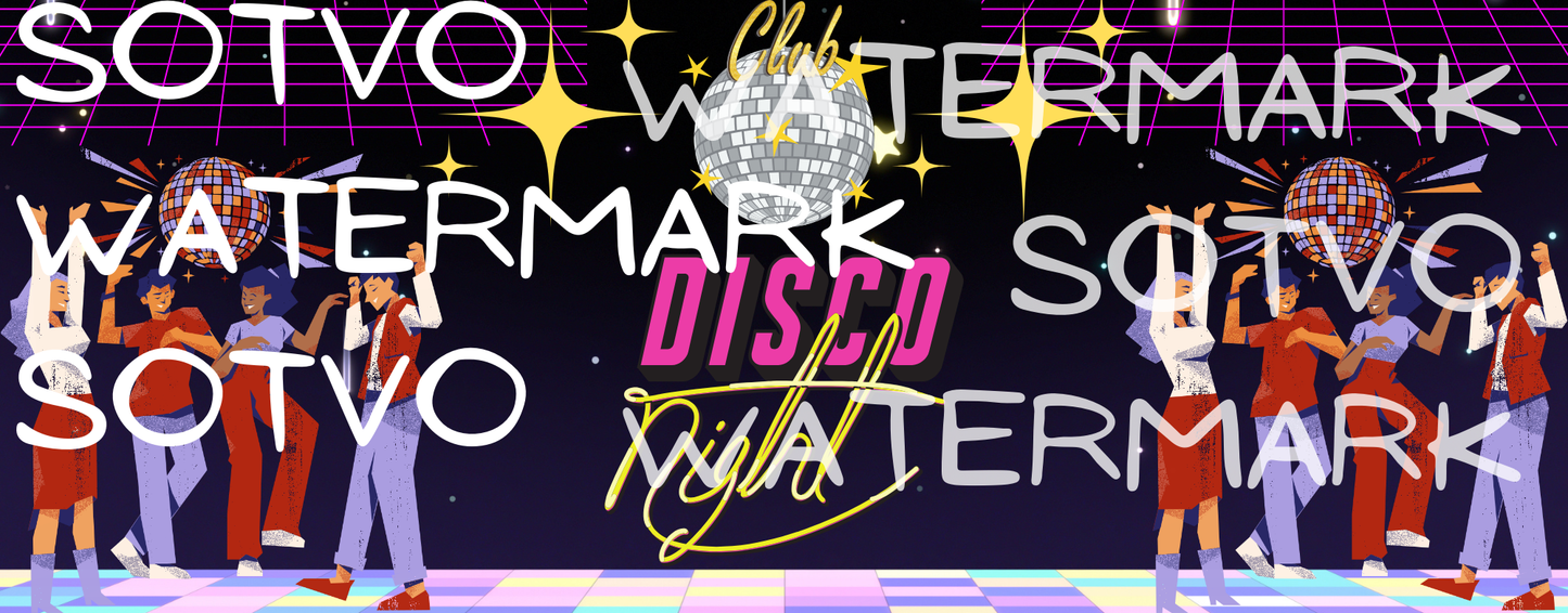 Disco Nights: Classic Black Glossy Mug