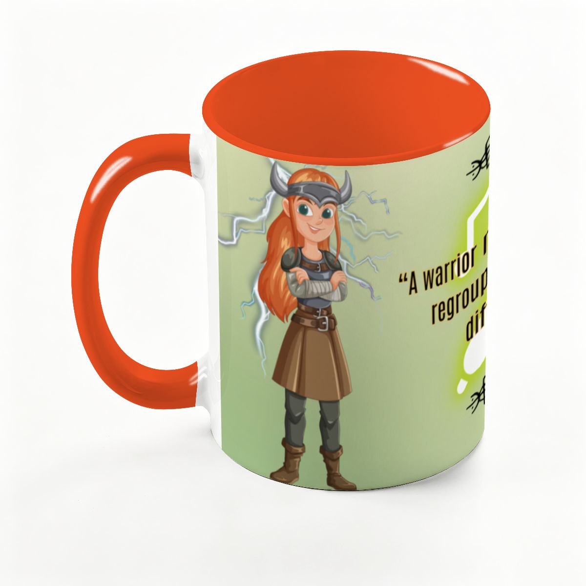 VIKING STYLE: Character Quotes: Large Colorful Mug (15oz)