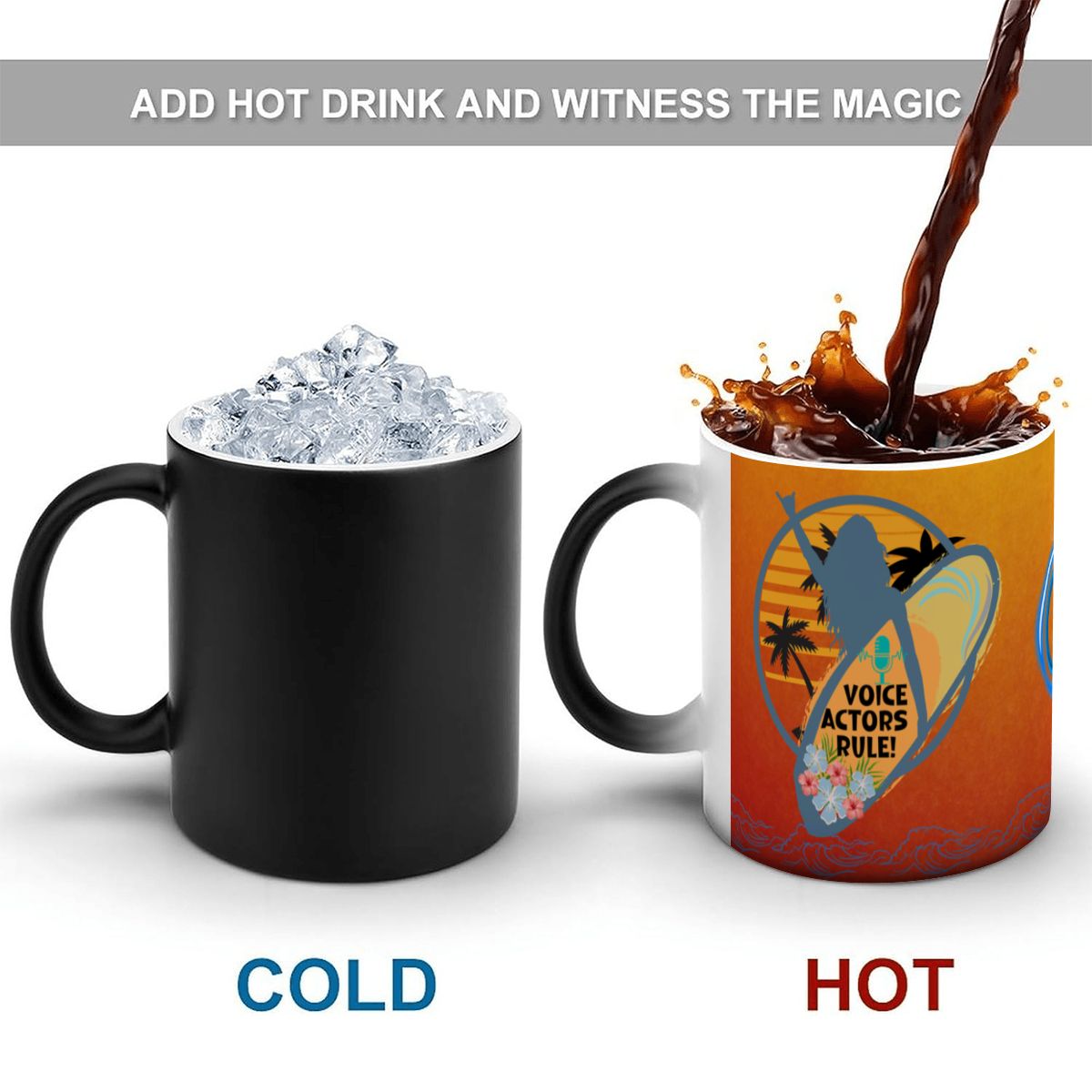 Color Changing Mug (11oz) (Made in USA)