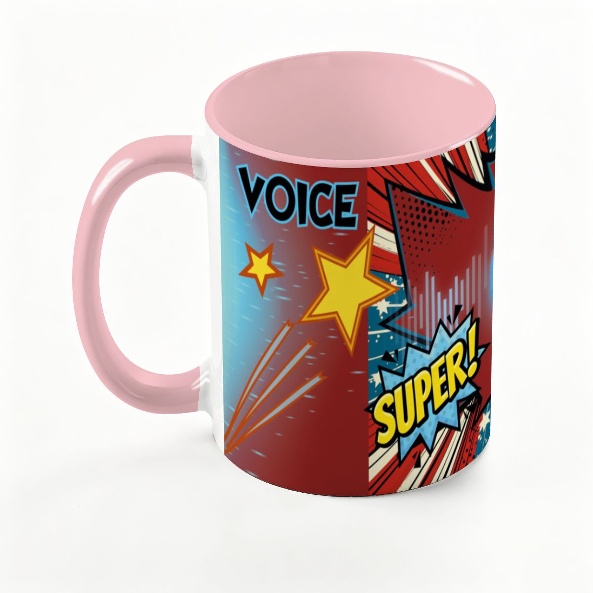 Large Colorful Mug (15oz) (Made in USA)