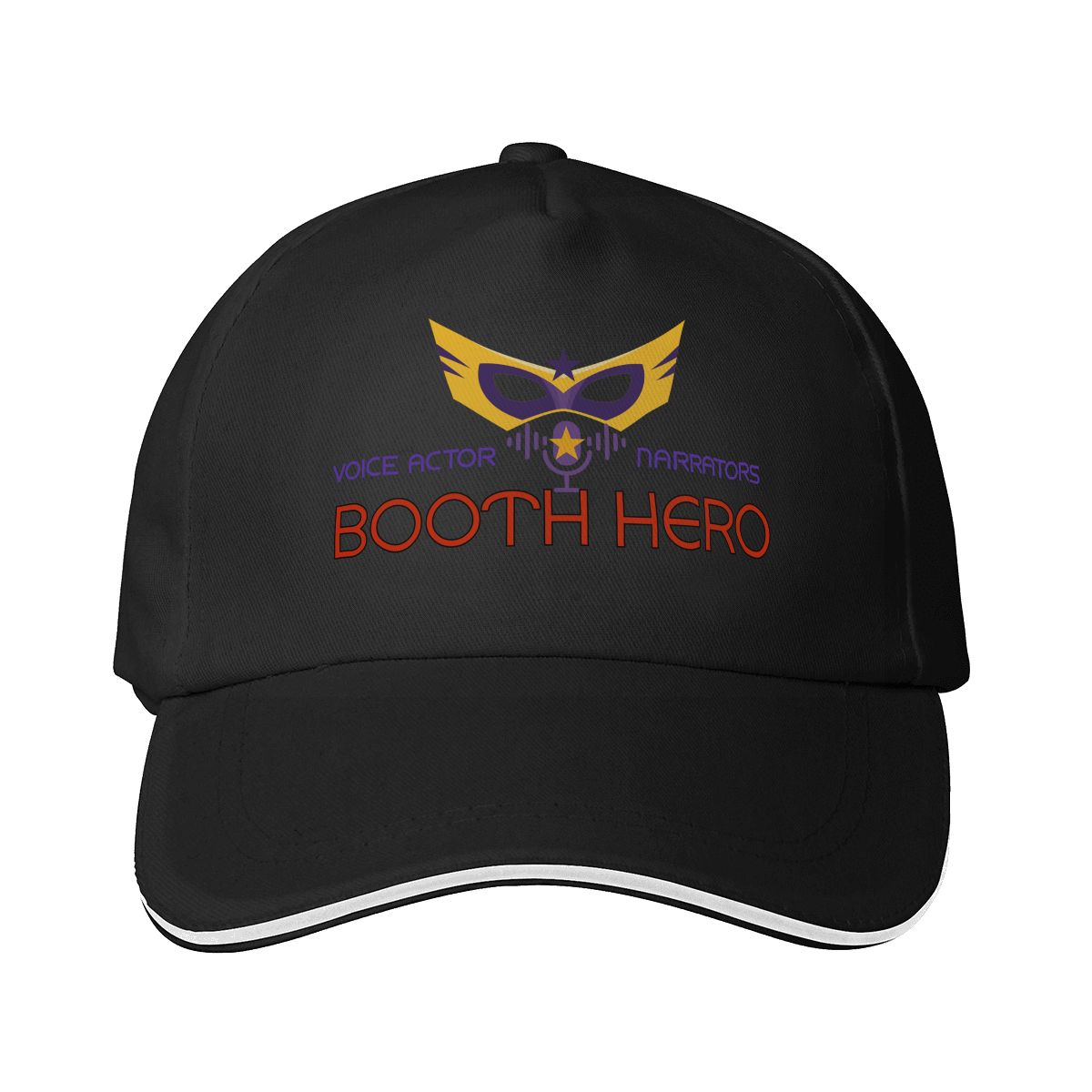 Sandwich Brim Baseball Cap (Made in USA)