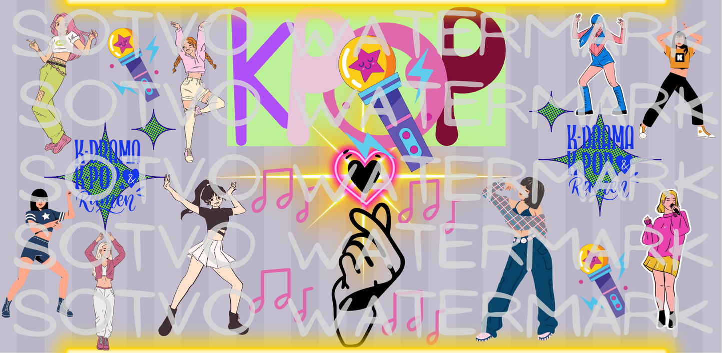 K-POP Anime Voice Actor: Insulated Stainless Steel Classic 40oz Travel Mug with Handle