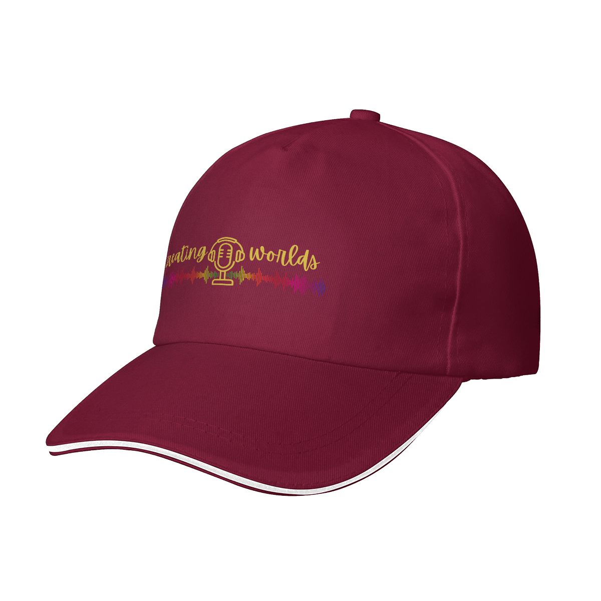 Sandwich Brim Baseball Cap (Made in USA)