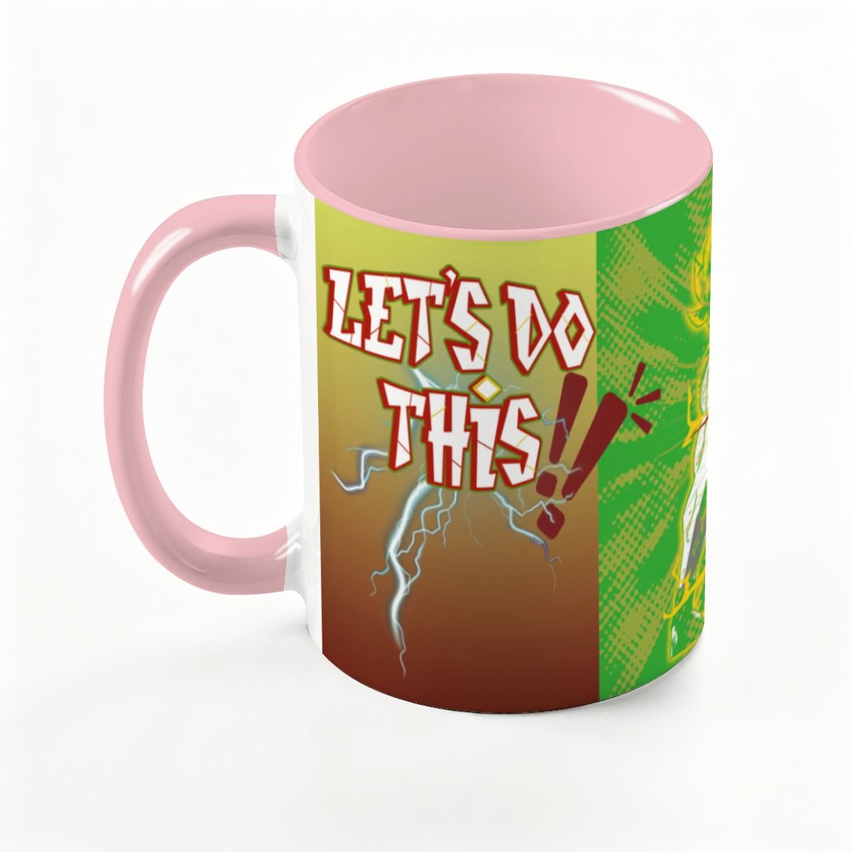 Large Colorful Mug (15oz) (Made in USA)