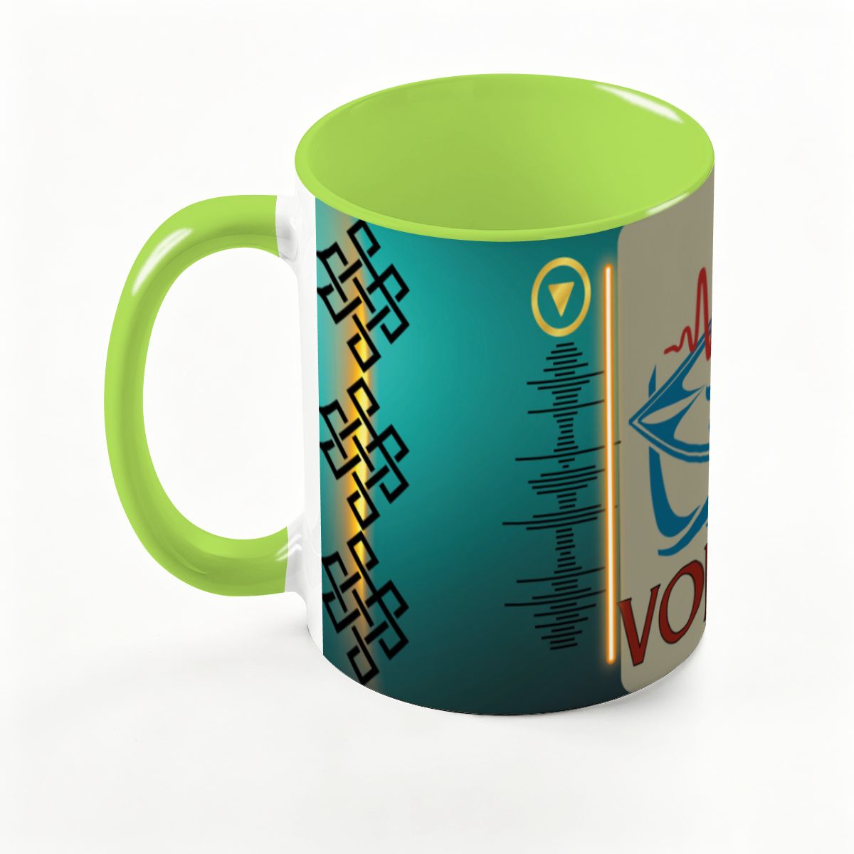 Large Colorful Mug (15oz) (Made in USA)