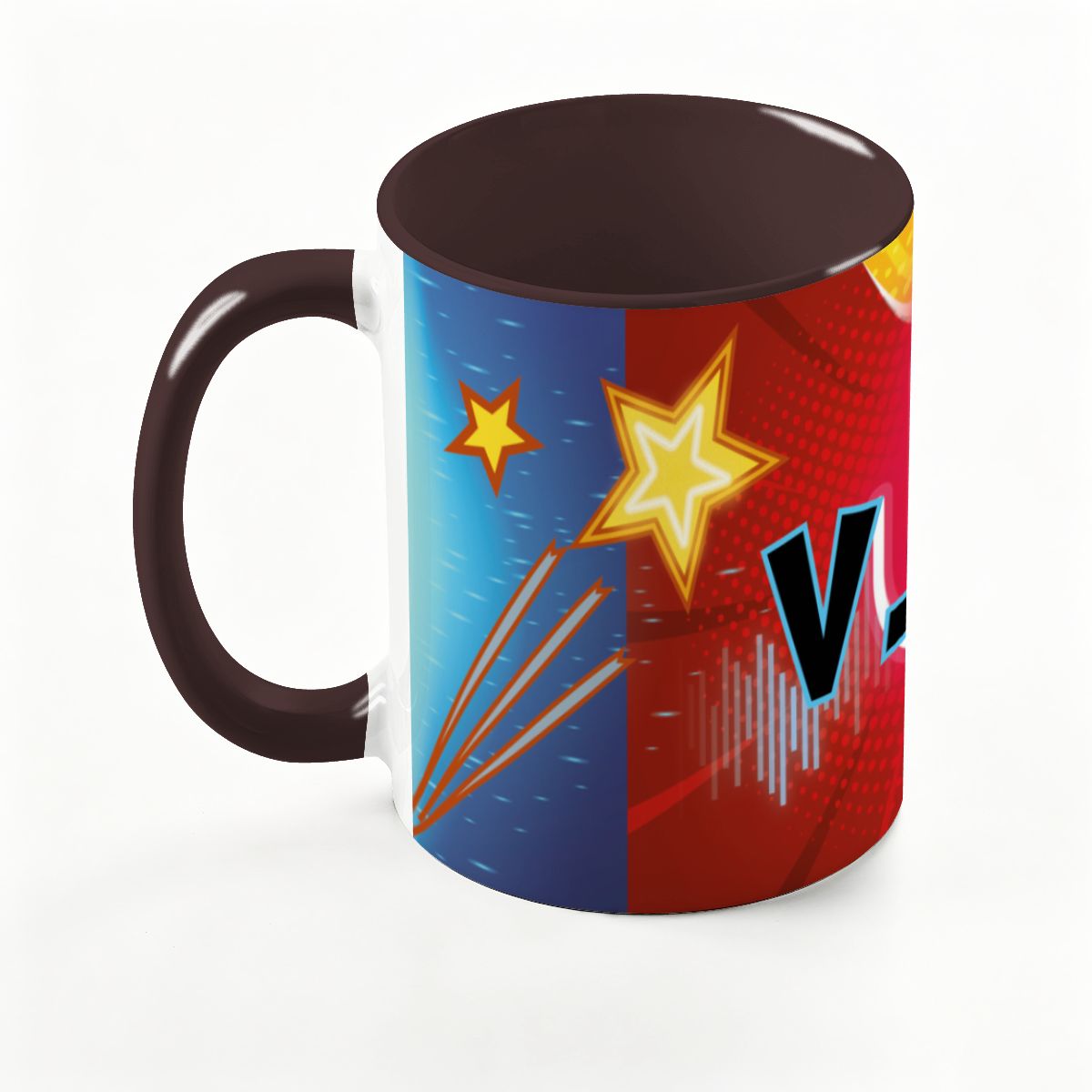 Large Colorful Mug (15oz) (Made in USA)