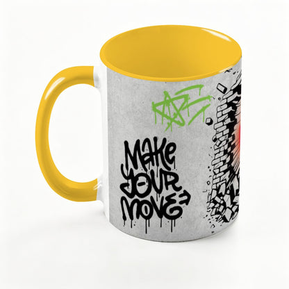 Large Colorful Mug (15oz) (Made in USA)