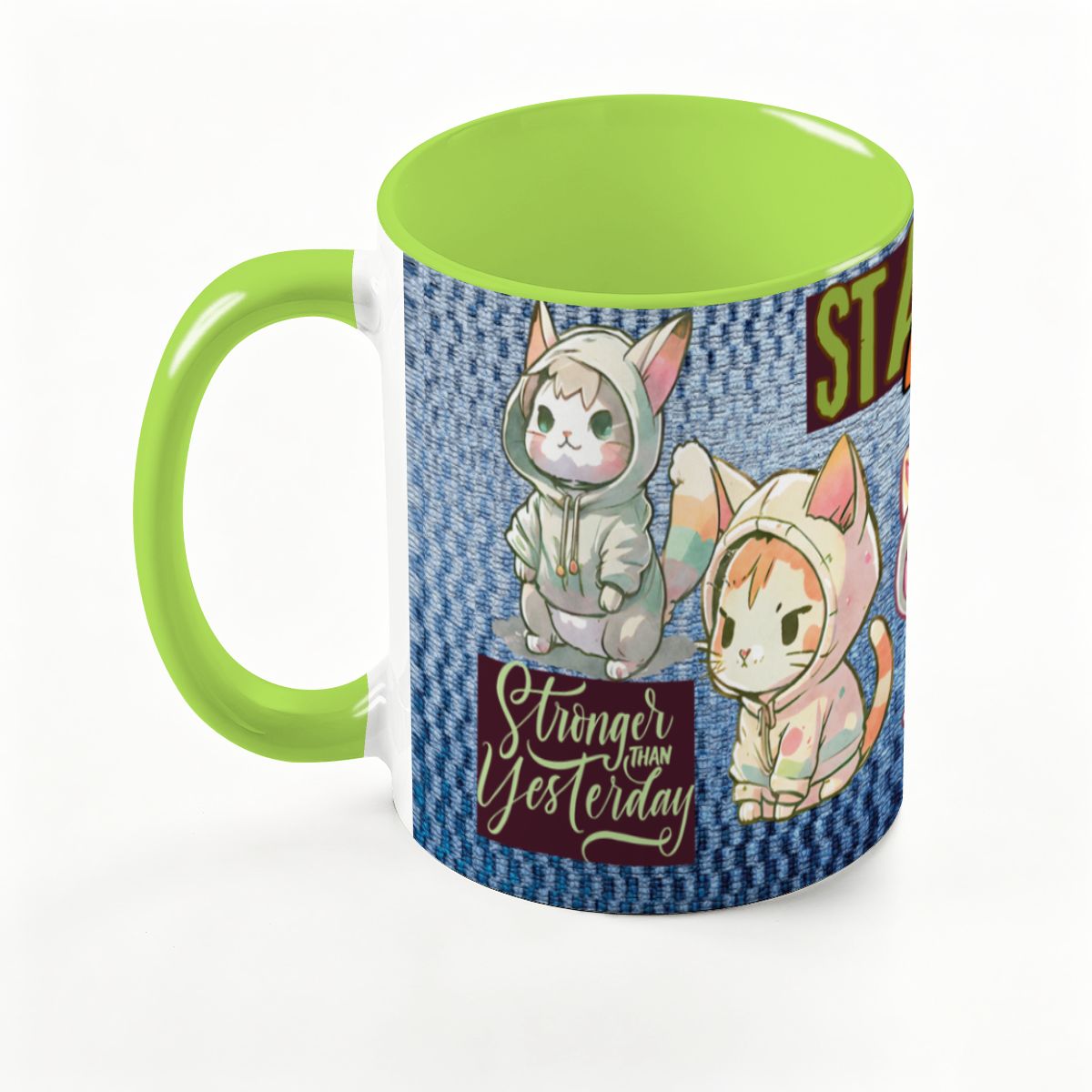 STAND OUT: Large Classic Ceramic Mug (15oz)