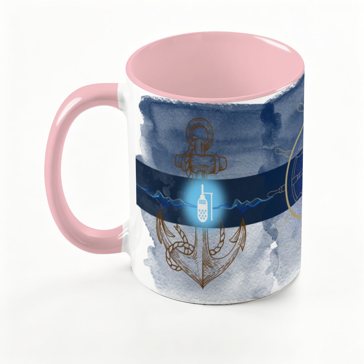 Large Colorful Mug (15oz) (Made in USA)