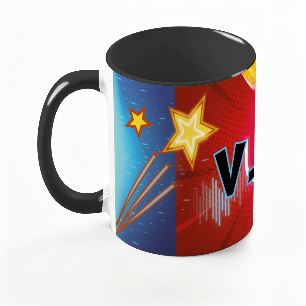 Large Colorful Mug (15oz) (Made in USA)
