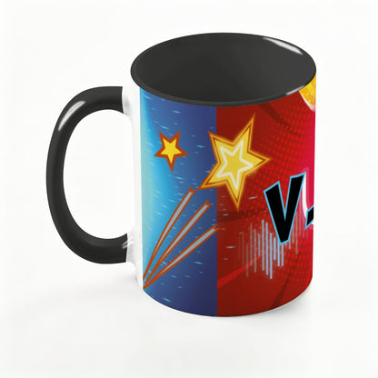 Large Colorful Mug (15oz) (Made in USA)