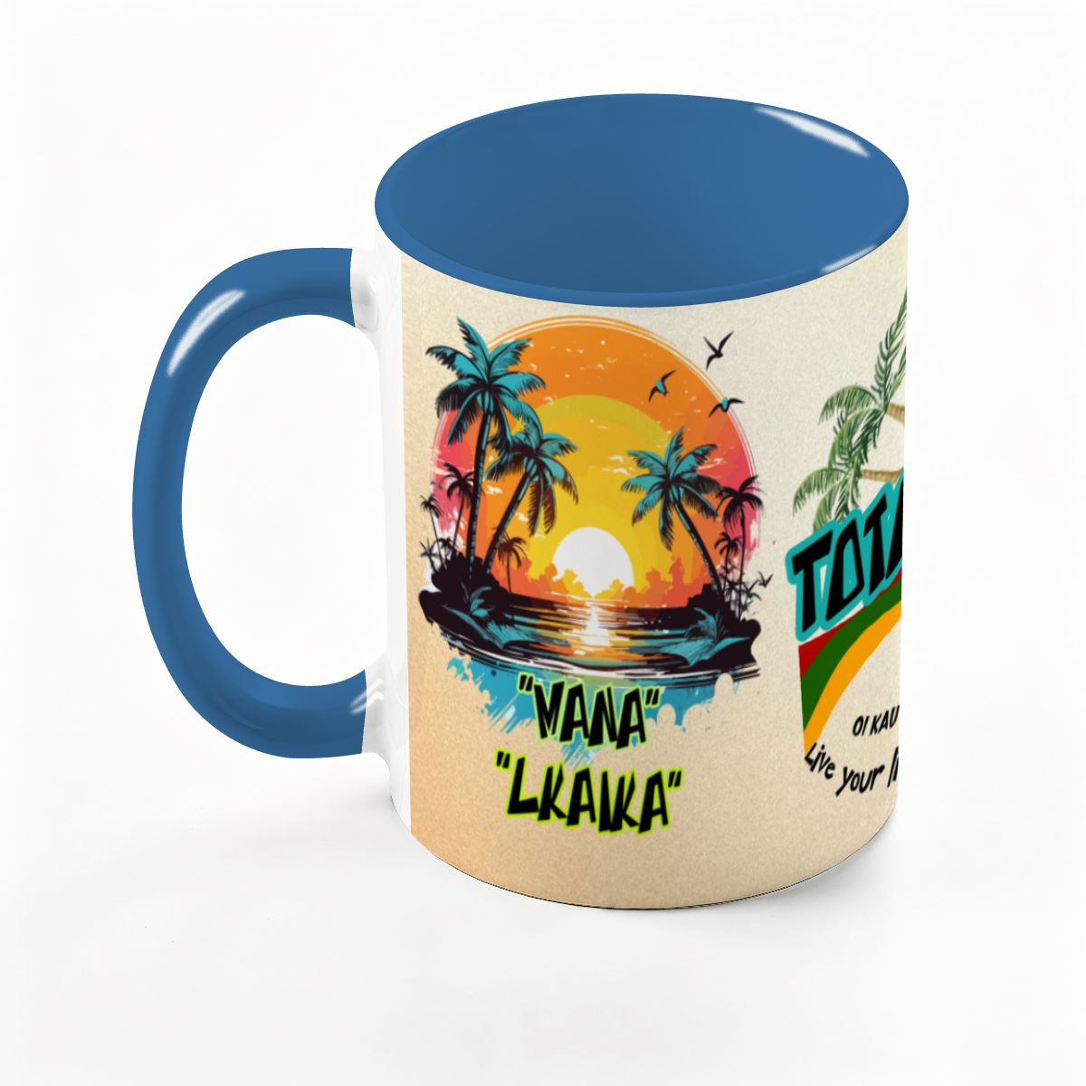 Large Colorful Mug (15oz) (Made in USA)