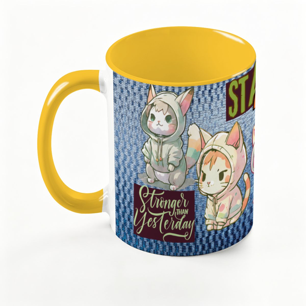 STAND OUT: Large Classic Ceramic Mug (15oz)