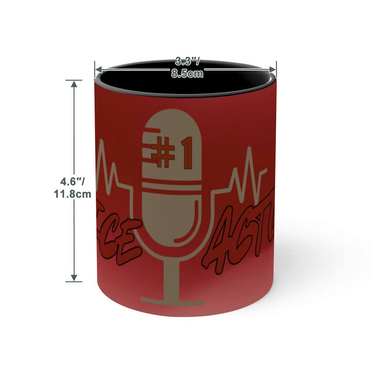 Large Colorful Mug (15oz) (Made in USA)