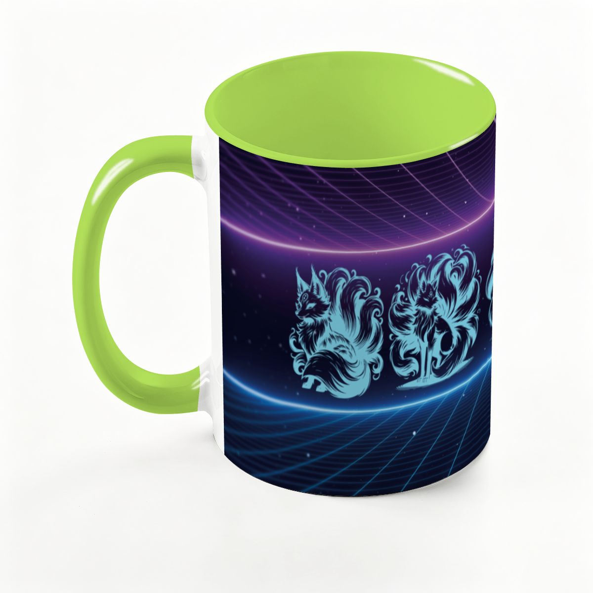Anime Foxy: Large Classic Ceramic Mug (15oz)