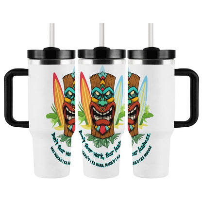40oz Tumbler with Handle and Straw (Made in USA)