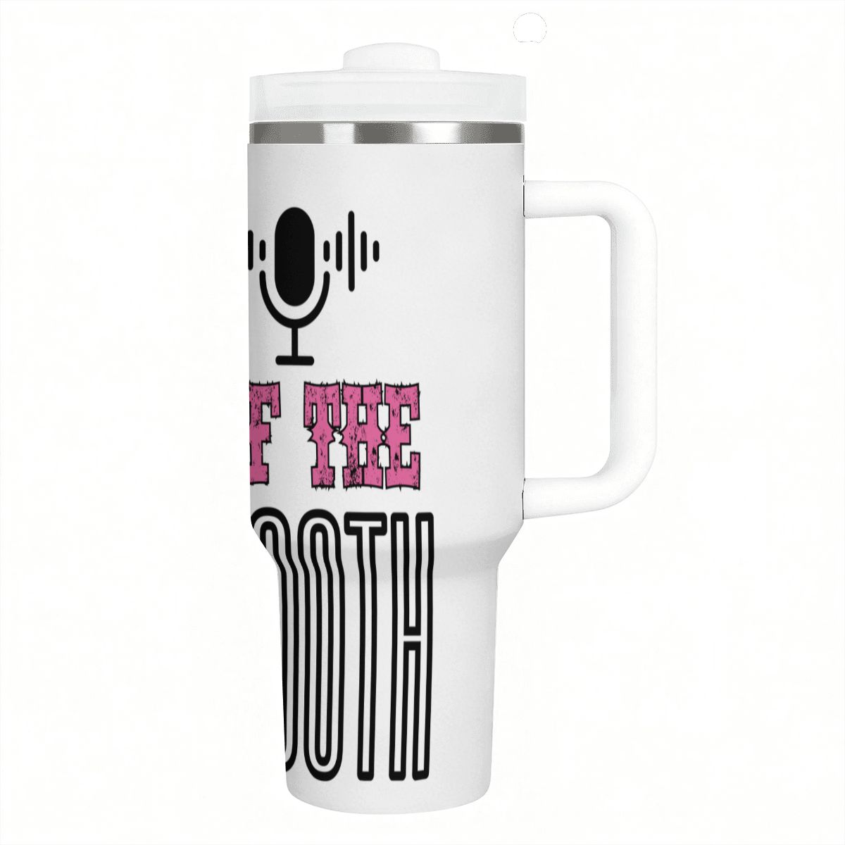 40oz Tumbler with Handle and Straw (Made in USA)