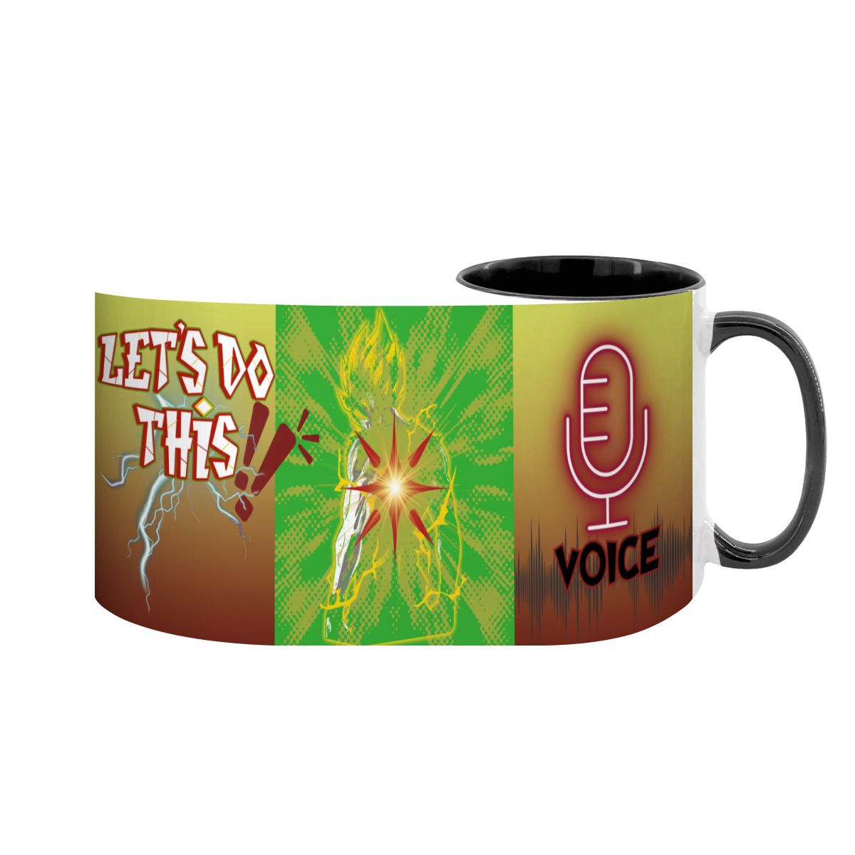 Large Colorful Mug (15oz) (Made in USA)