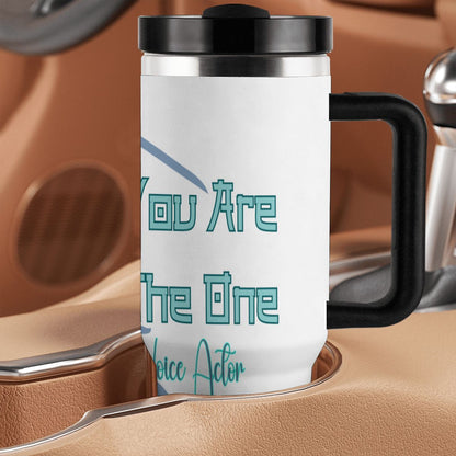 40oz Tumbler with Handle and Straw (Made in USA)