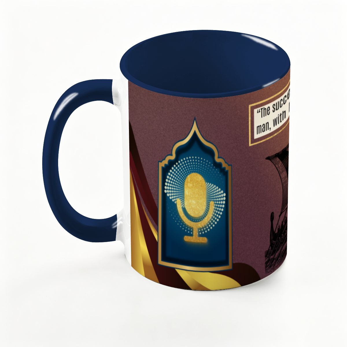Large Colorful Mug (15oz) (Made in USA)