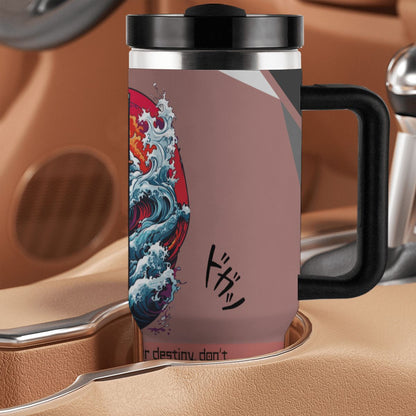 40oz Tumbler with Handle and Straw (Made in USA)