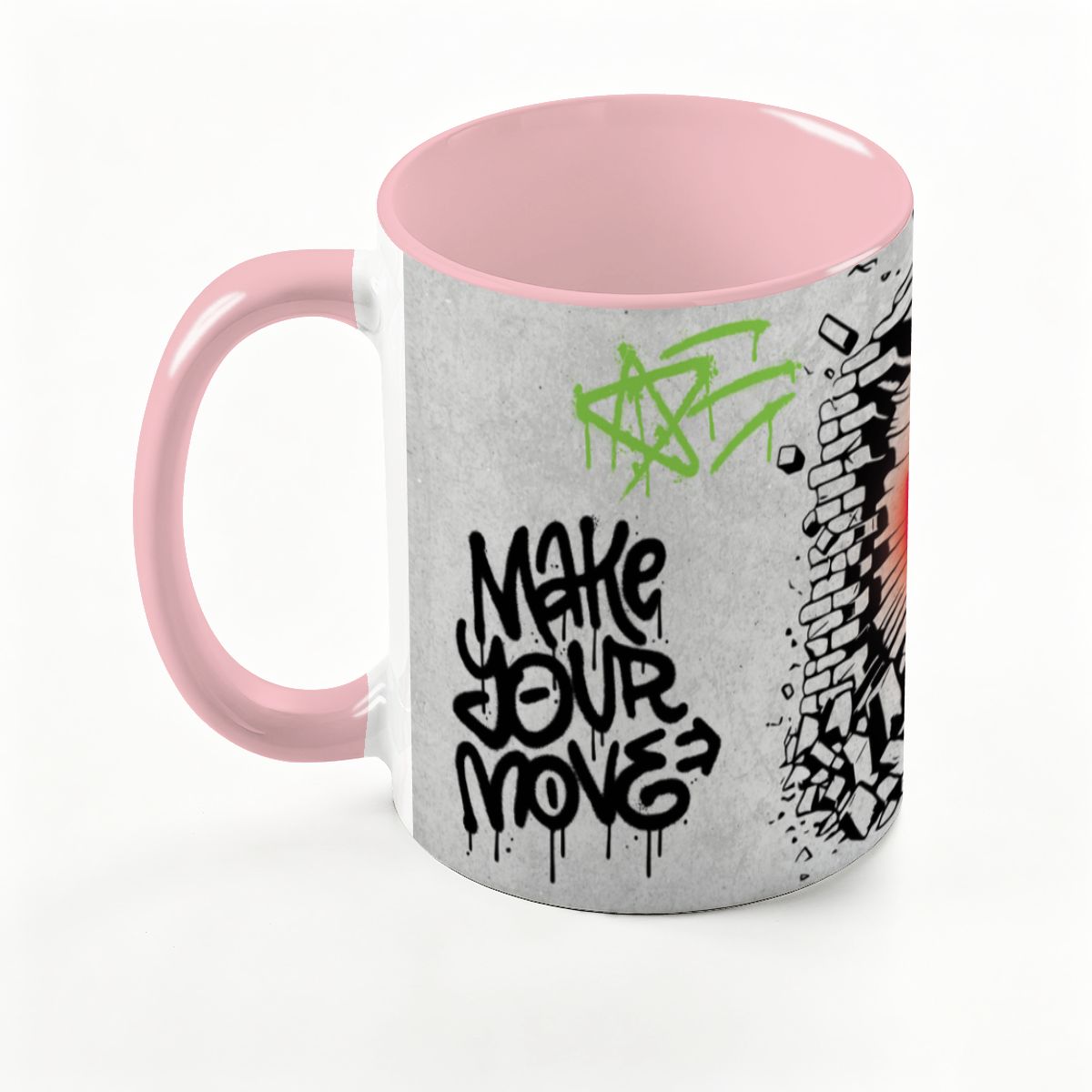 Large Colorful Mug (15oz) (Made in USA)