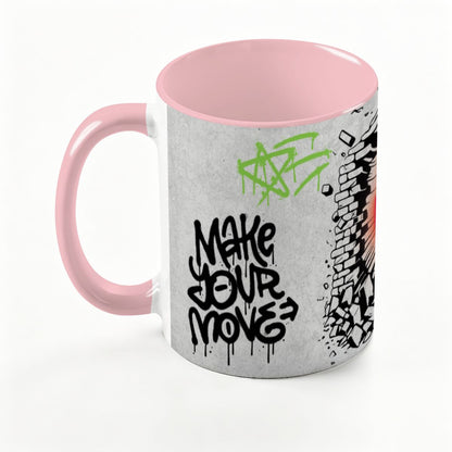 Large Colorful Mug (15oz) (Made in USA)