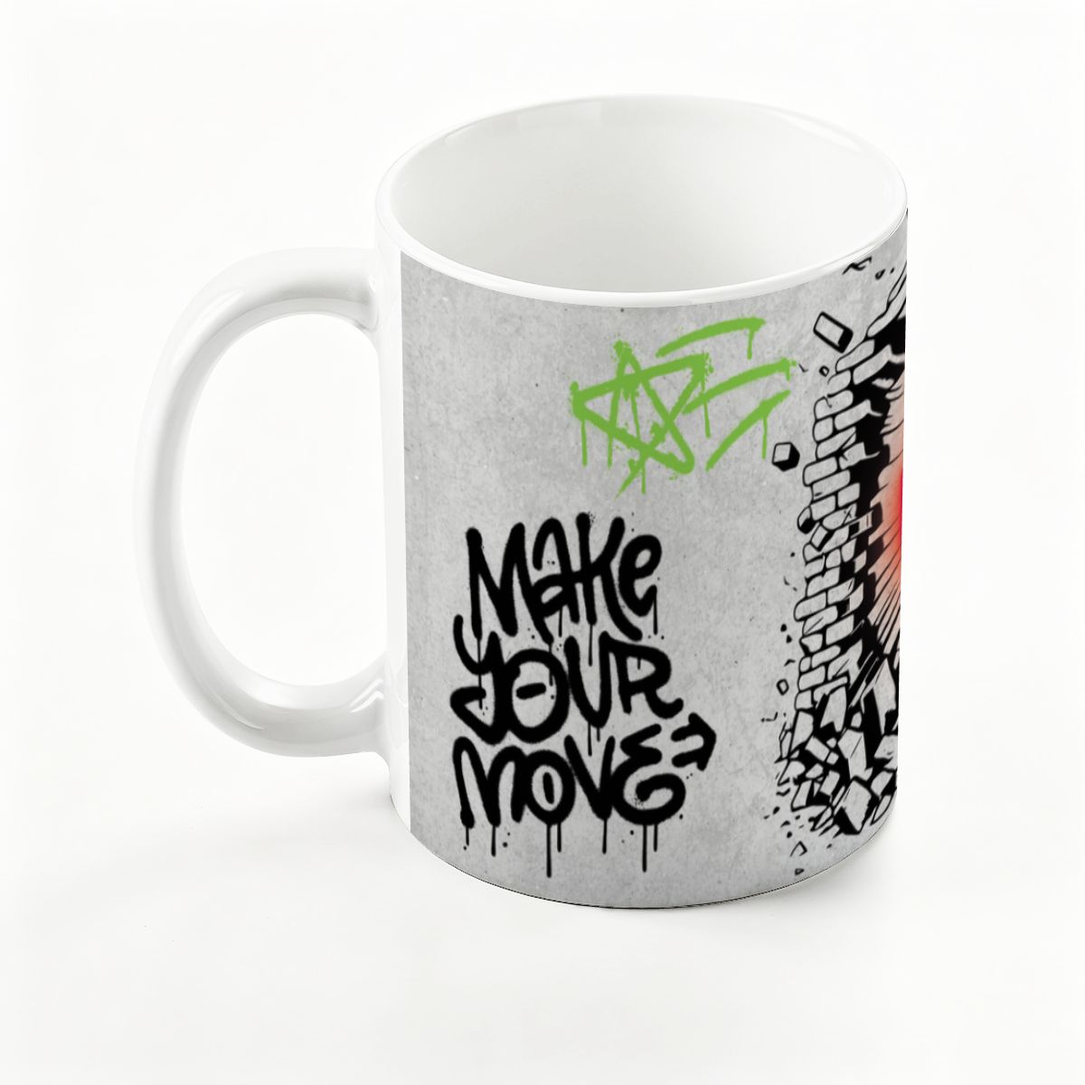 Large Colorful Mug (15oz) (Made in USA)