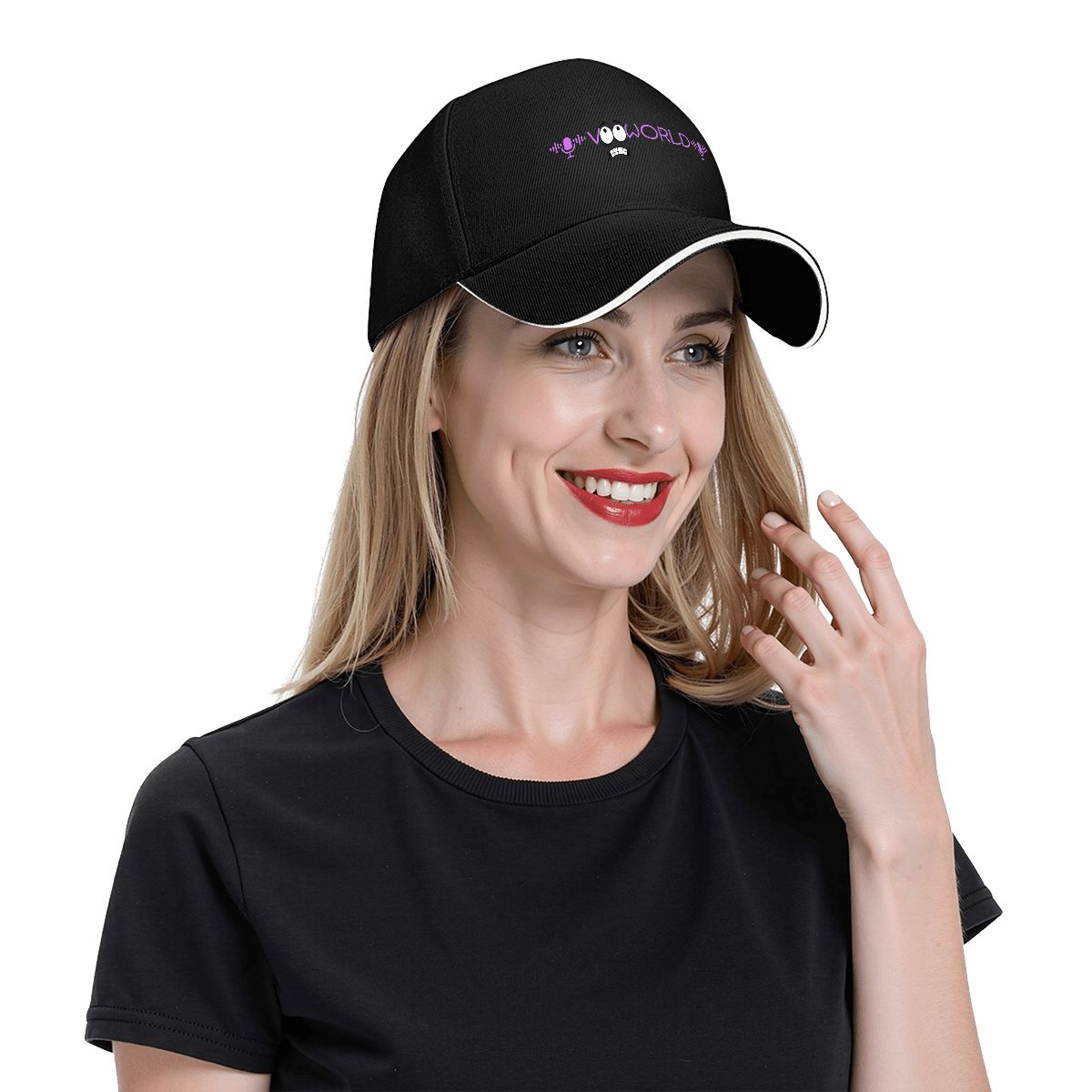 Sandwich Brim Baseball Cap (Made in USA)