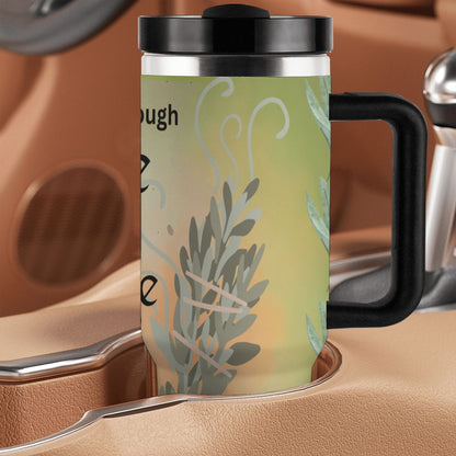 40oz Tumbler with Handle and Straw (Made in USA)