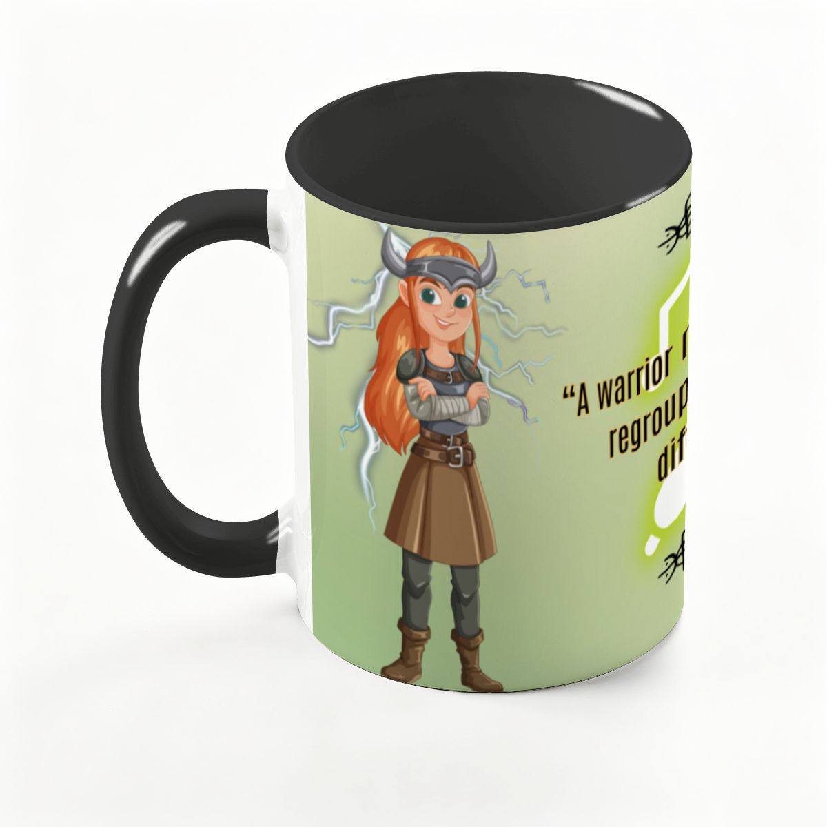 VIKING STYLE: Character Quotes: Large Colorful Mug (15oz)