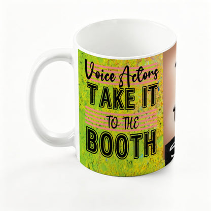 Voice Actors Take It To The Booth: Large Classic Ceramic Mug (15oz)