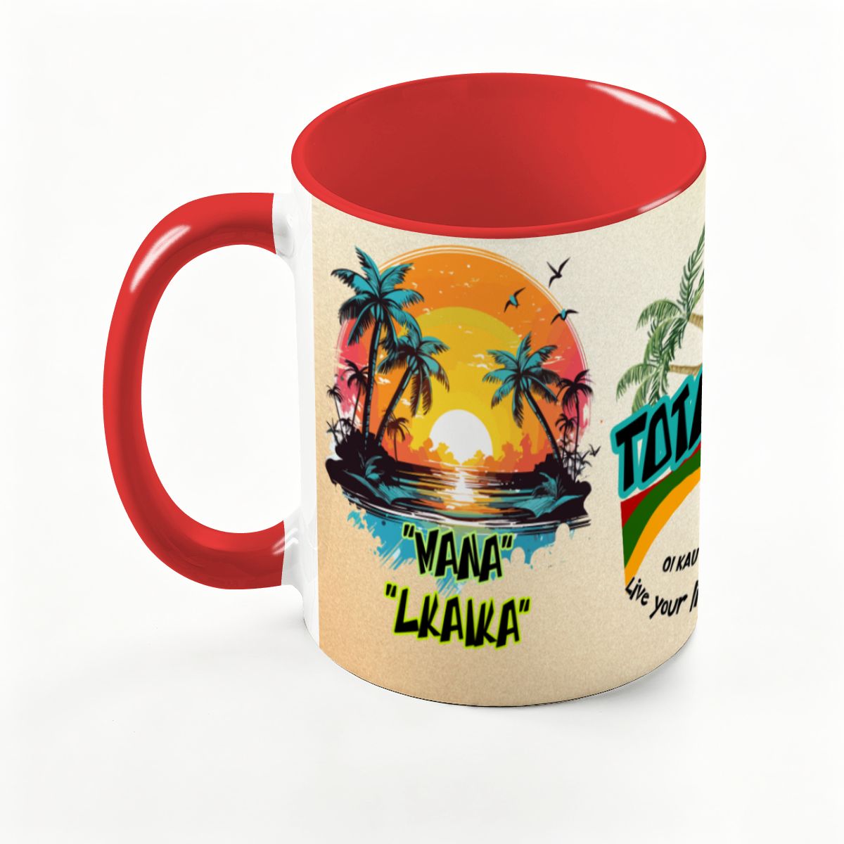 Large Colorful Mug (15oz) (Made in USA)