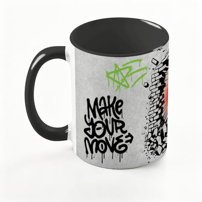 Large Colorful Mug (15oz) (Made in USA)