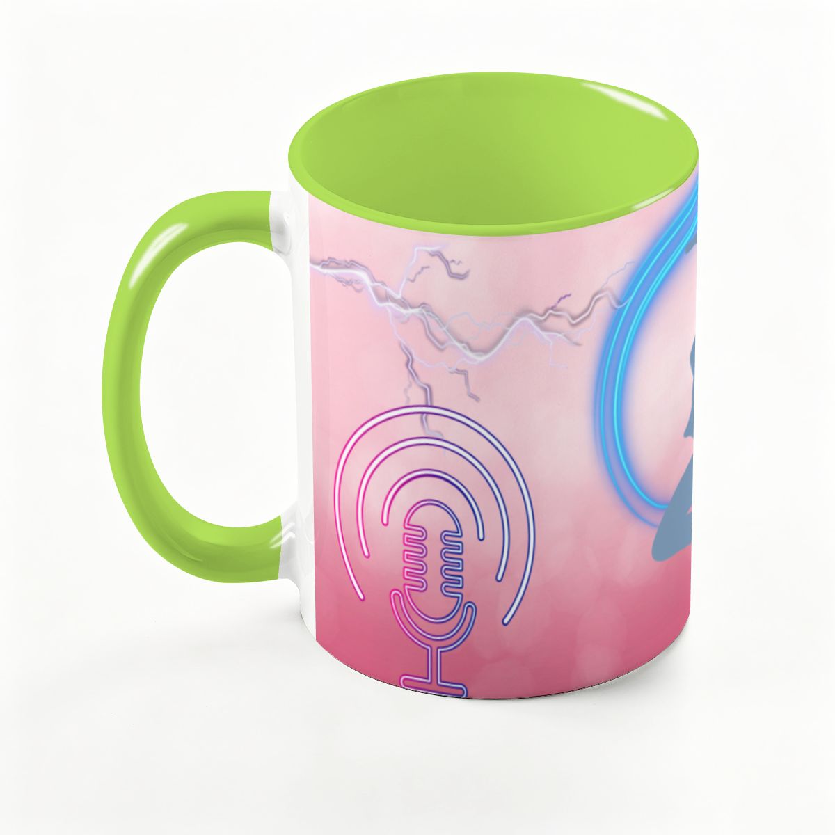 Large Colorful Mug (15oz) (Made in USA)