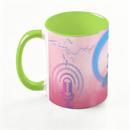 Large Colorful Mug (15oz) (Made in USA)