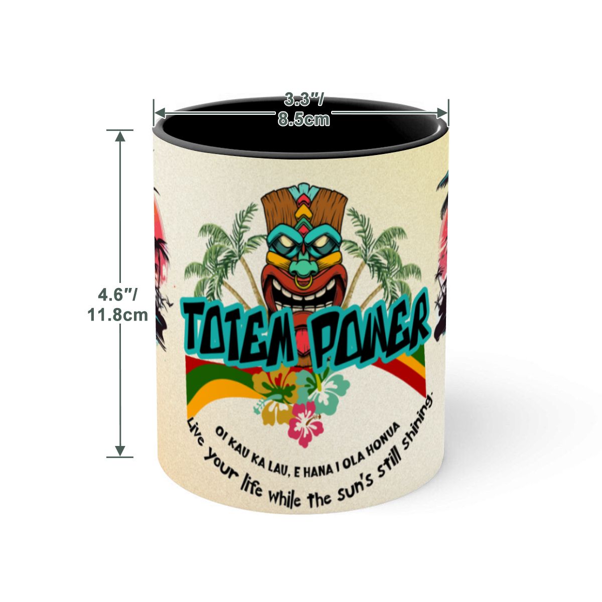 Large Colorful Mug (15oz) (Made in USA)
