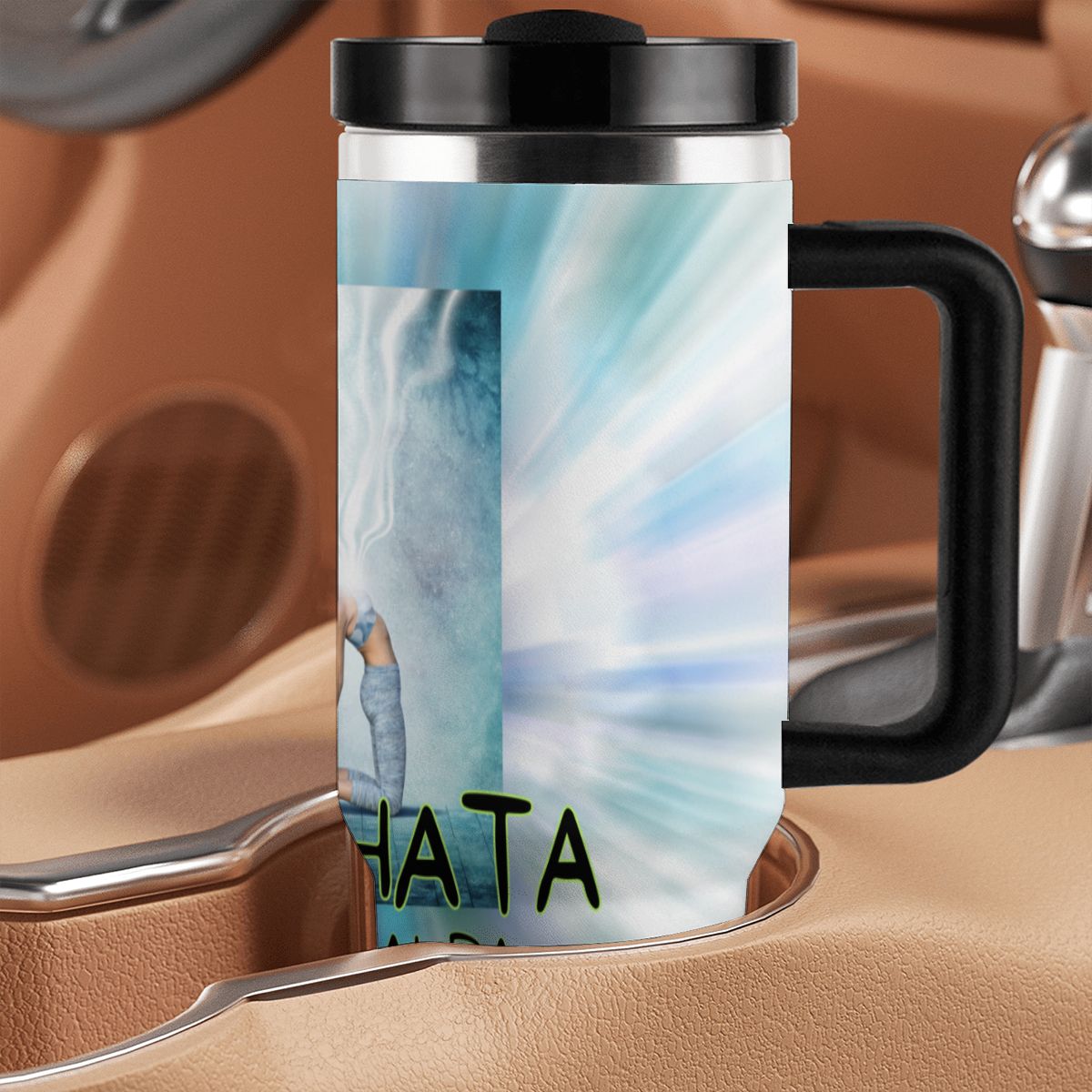 40oz Tumbler with Handle and Straw (Made in USA)