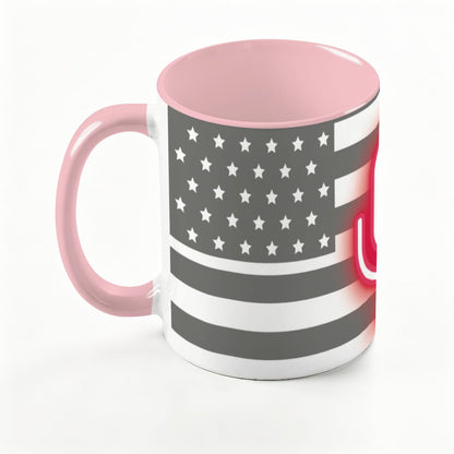 Large Colorful Mug (15oz) (Made in USA)