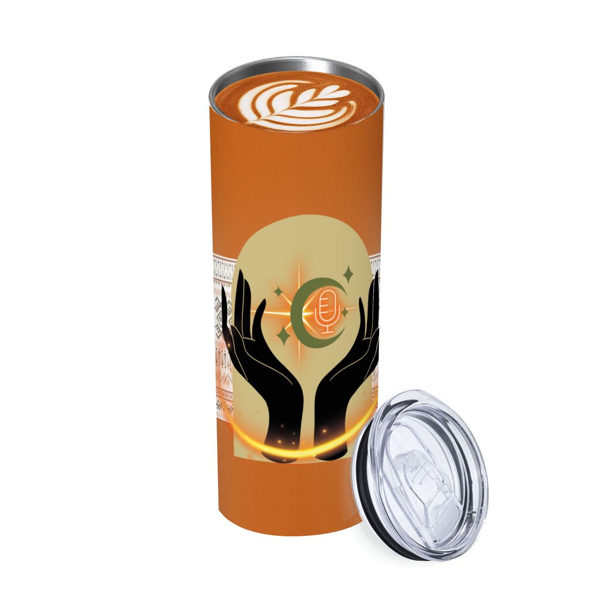 20oz Straight Stainless Steel Tumbler with Straw（Made in USA)